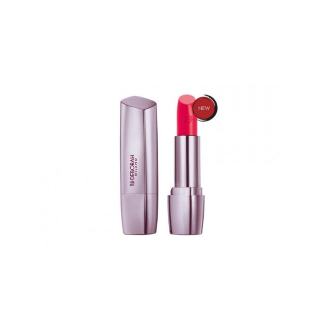 Deborah Milano Red Shine Long-Lasting – Cream Lipstick for Women, 18, 4.4 g