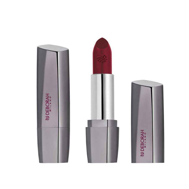Deborah Milano Red Shine Long-Lasting – Cream Lipstick for Women, 12, 4.4 g Tester