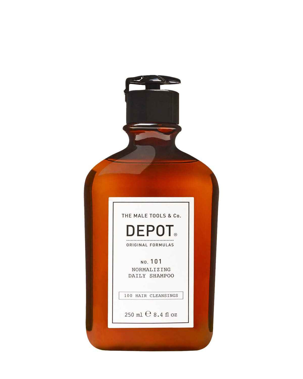 Depot 100 Hair Cleansing No. 101 Botanical Complex – Hair Shampoo for Men, Normalizing, 250 ml