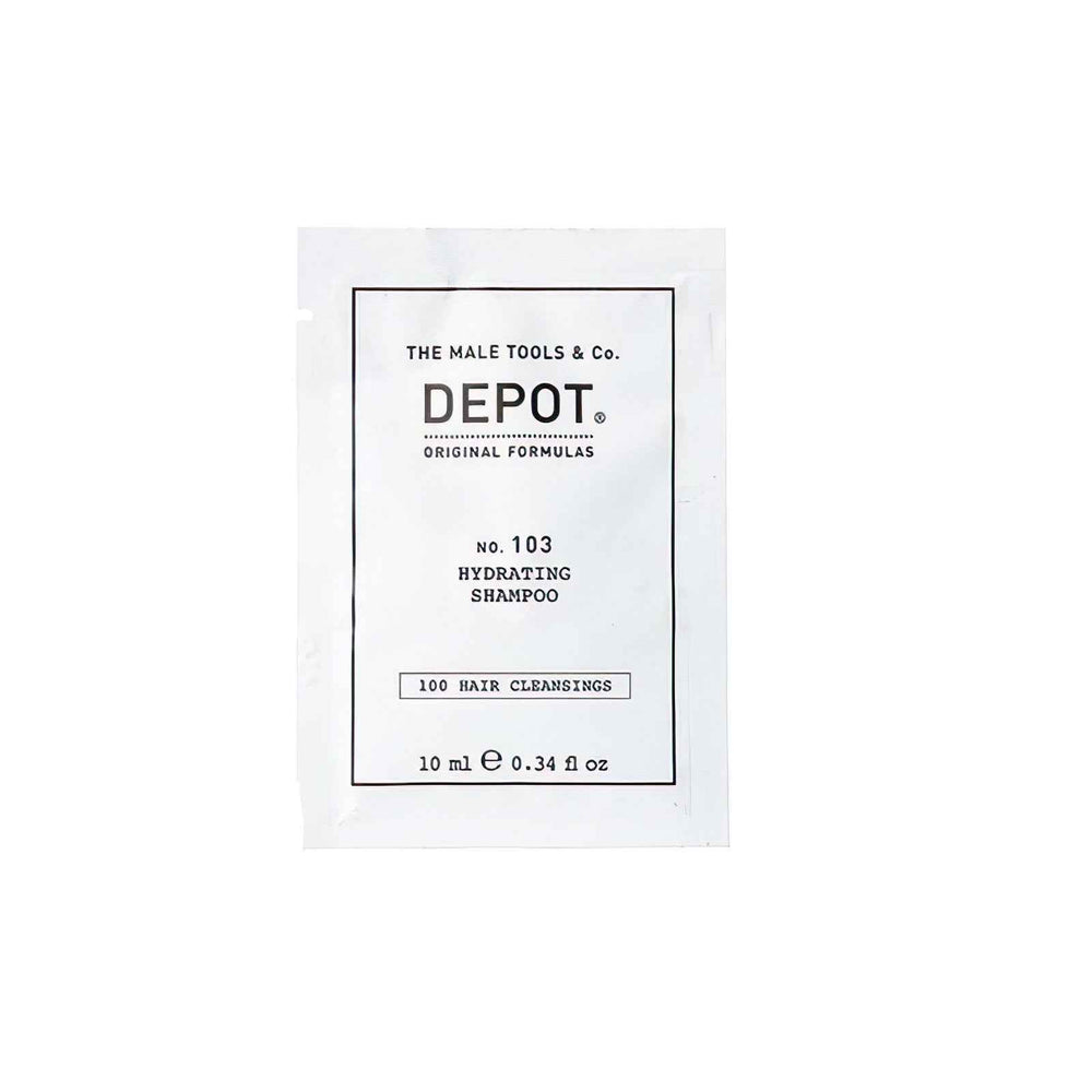 Depot 100 Hair Cleansing No. 103 Pro-Vitamin B5 – Hair Shampoo for Men, For Hydration, 10 ml