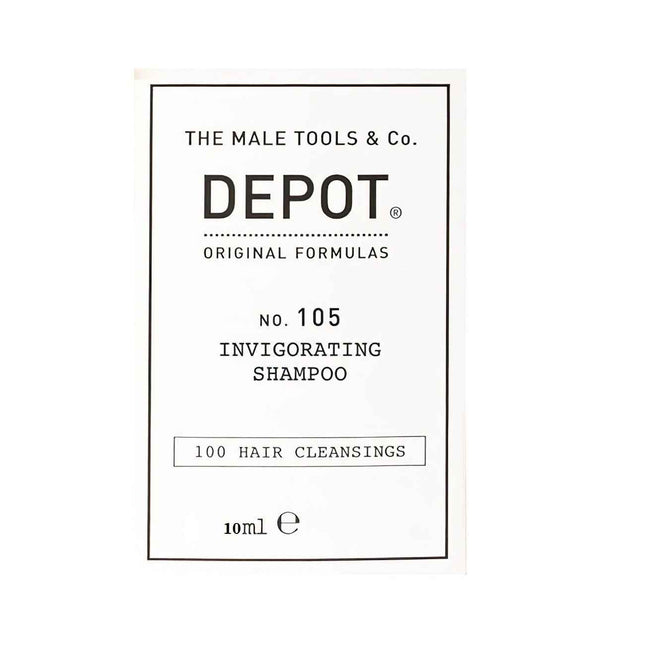Depot 100 Hair Cleansing No. 105 Multivitamin Complex – Hair Shampoo for Men, Anti-Hair Loss, 10 ml