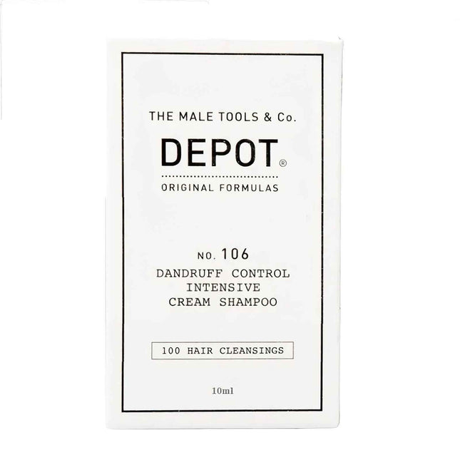 Depot 100 Hair Cleansing No. 106 Pro-Vitamin B5 – Hair Shampoo for Men, Anti-Dandruff, 10 ml