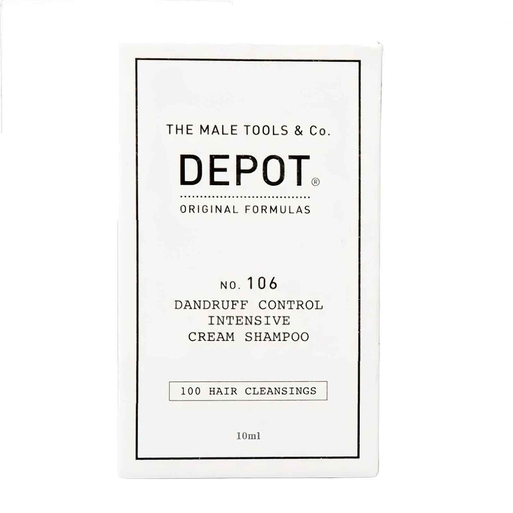 Depot 100 Hair Cleansing No. 106 Pro-Vitamin B5 – Hair Shampoo for Men, Anti-Dandruff, 10 ml