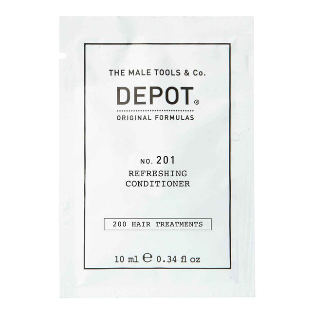 Depot 200 Hair Treatments No. 201 Botanical Complex – Hair Conditioner for Men, For Revitalizing, 10 ml