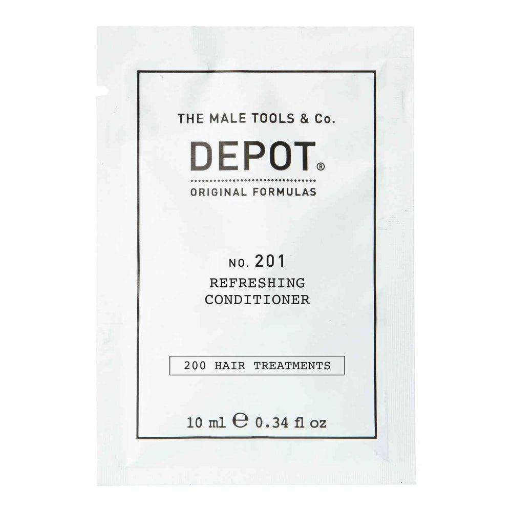 Depot 200 Hair Treatments No. 201 Botanical Complex – Hair Conditioner for Men, For Revitalizing, 10 ml