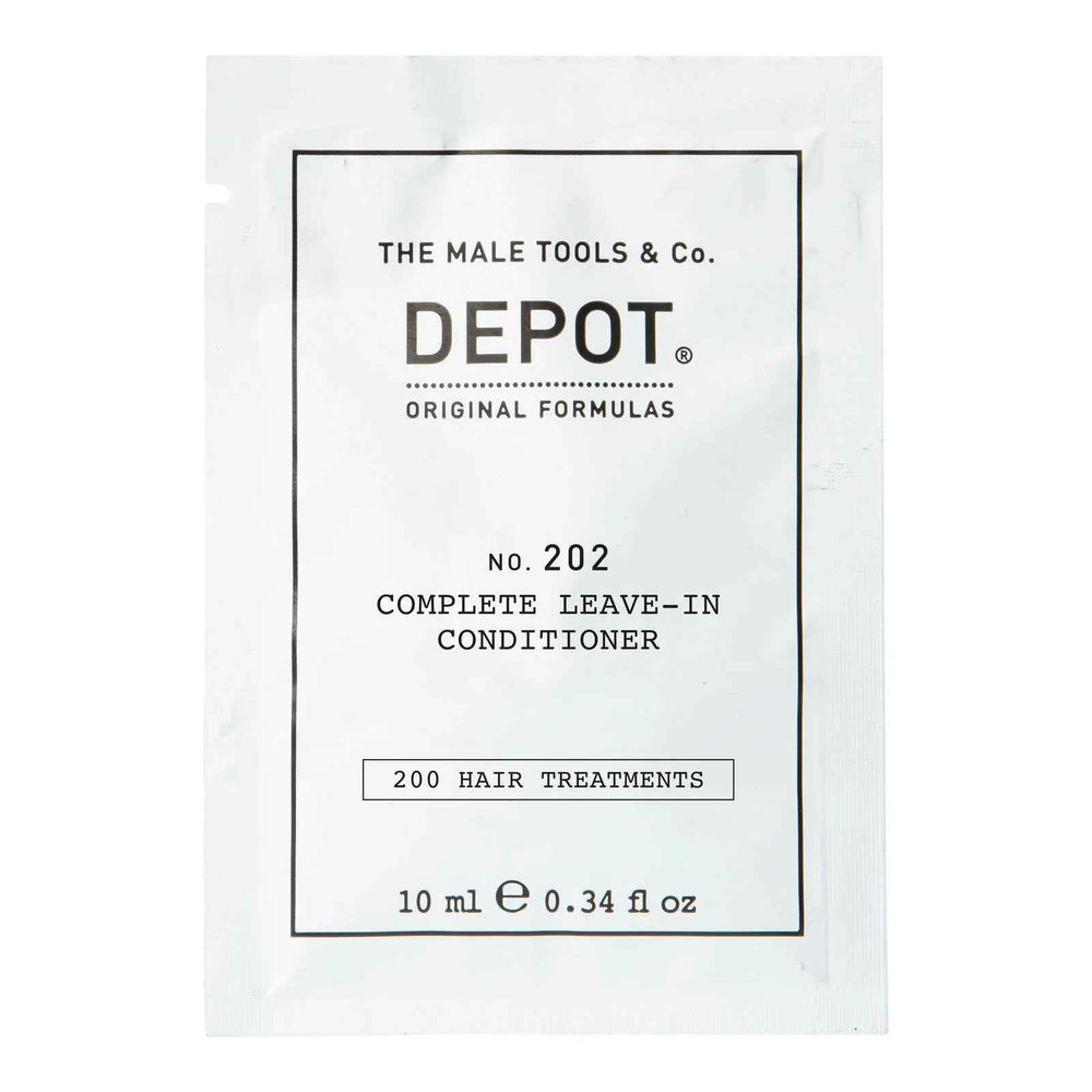 Depot 200 Hair Treatments No. 202 Botanical Complex – Hair Leave-In Conditioner for Men, For Hydration, 10 ml