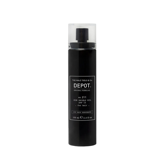 Depot 200 Hair Treatments No. 211 – Hair Spray Treatment for Men, For UV Protection, 100 ml
