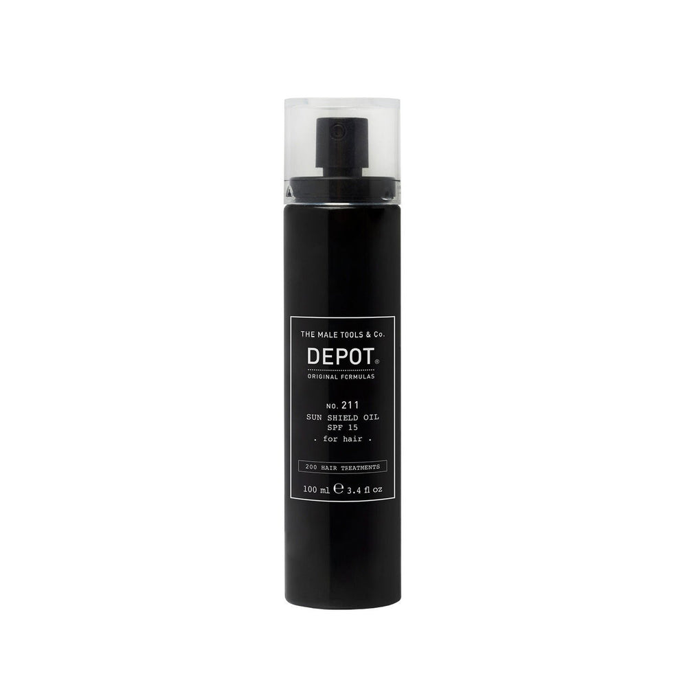 Depot 200 Hair Treatments No. 211 – Hair Spray Treatment for Men, For UV Protection, 100 ml