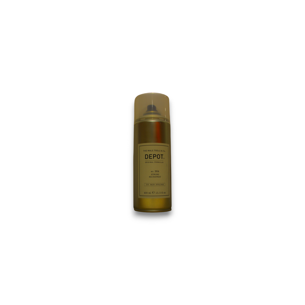 Depot 300 Hair Stylings No. 306 Pro-Vitamin B5 – Hair Spray for Men, Definition & Control, Strong Hold, 400 ml