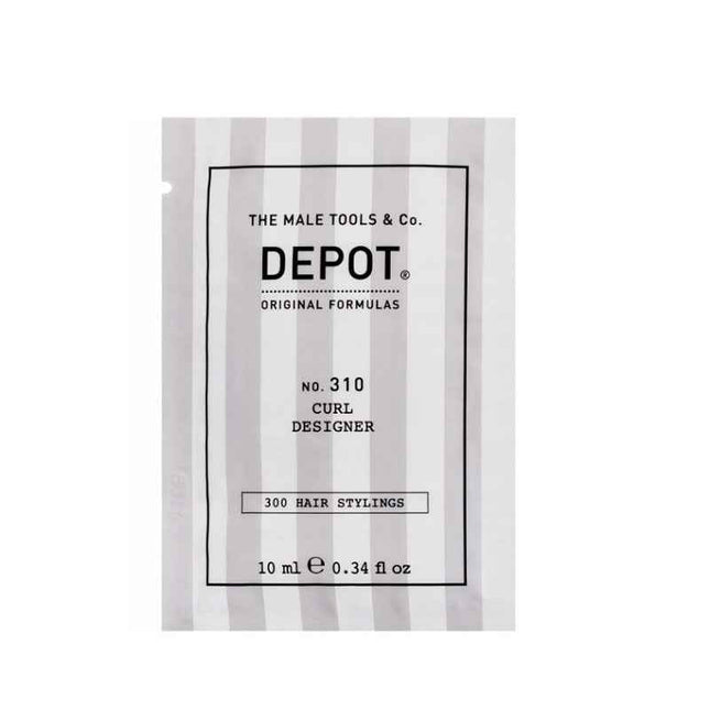Depot 300 Hair Stylings No. 310 UV Filter – Hair Styling Cream for Men, Flexible Hold, 10 ml