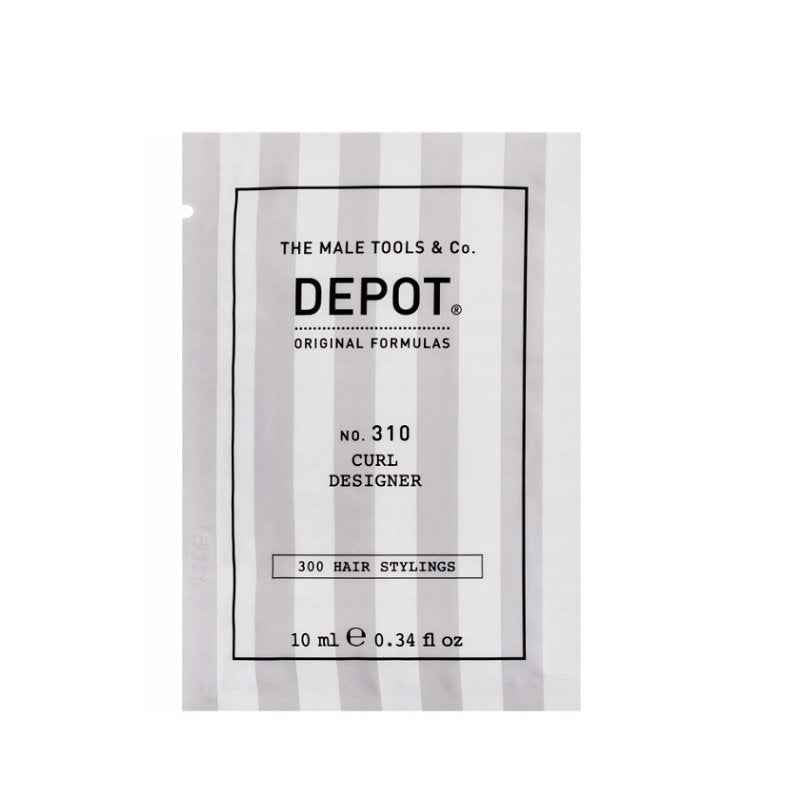Depot 300 Hair Stylings No. 310 UV Filter – Hair Styling Cream for Men, Flexible Hold, 10 ml