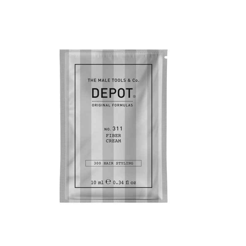Depot 300 Hair Stylings No. 311 UV Filter – Hair Styling Cream for Men, Medium Hold, 10 ml