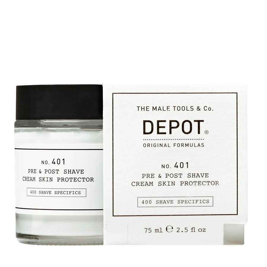 Depot 400 Shave Specifics No. 401 Soothing – Pre & Post Shaving Cream for Men, 75 ml
