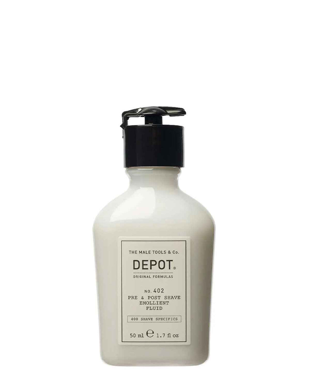 Depot 400 Shave Specifics No. 402 Essential Oils Soothing – Pre & Post Shaving Fluid for Men, 50 ml