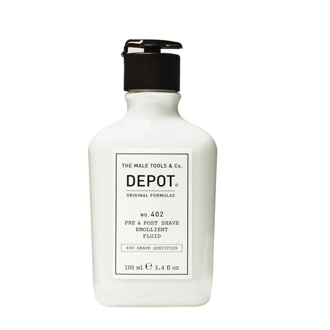 Depot 400 Shave Specifics No. 402 Essential Oils Soothing – Pre & Post Shaving Fluid for Men, 100 ml
