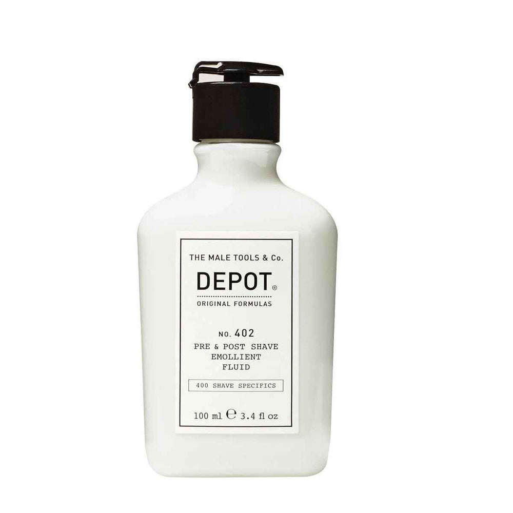 Depot 400 Shave Specifics No. 402 Essential Oils Soothing – Pre & Post Shaving Fluid for Men, 100 ml