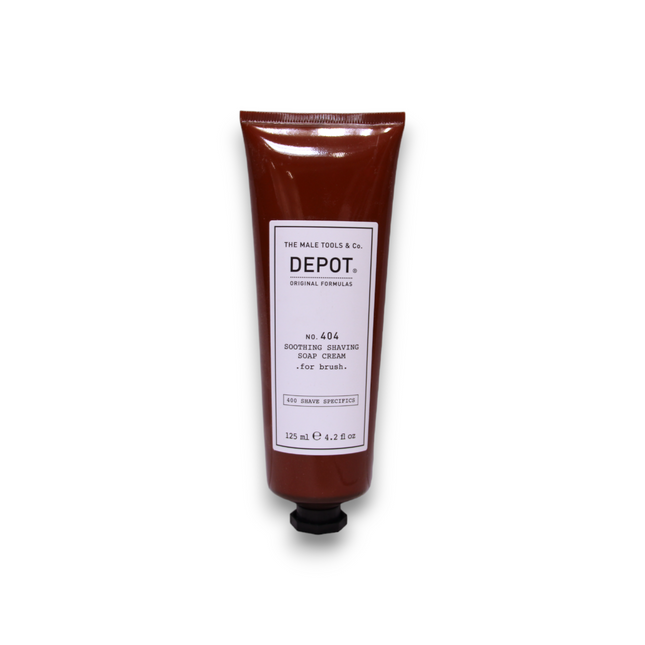 Depot 400 Shave Specifics No. 404 Allantoin Soothing – Shaving Soap Cream for Men, 125 ml