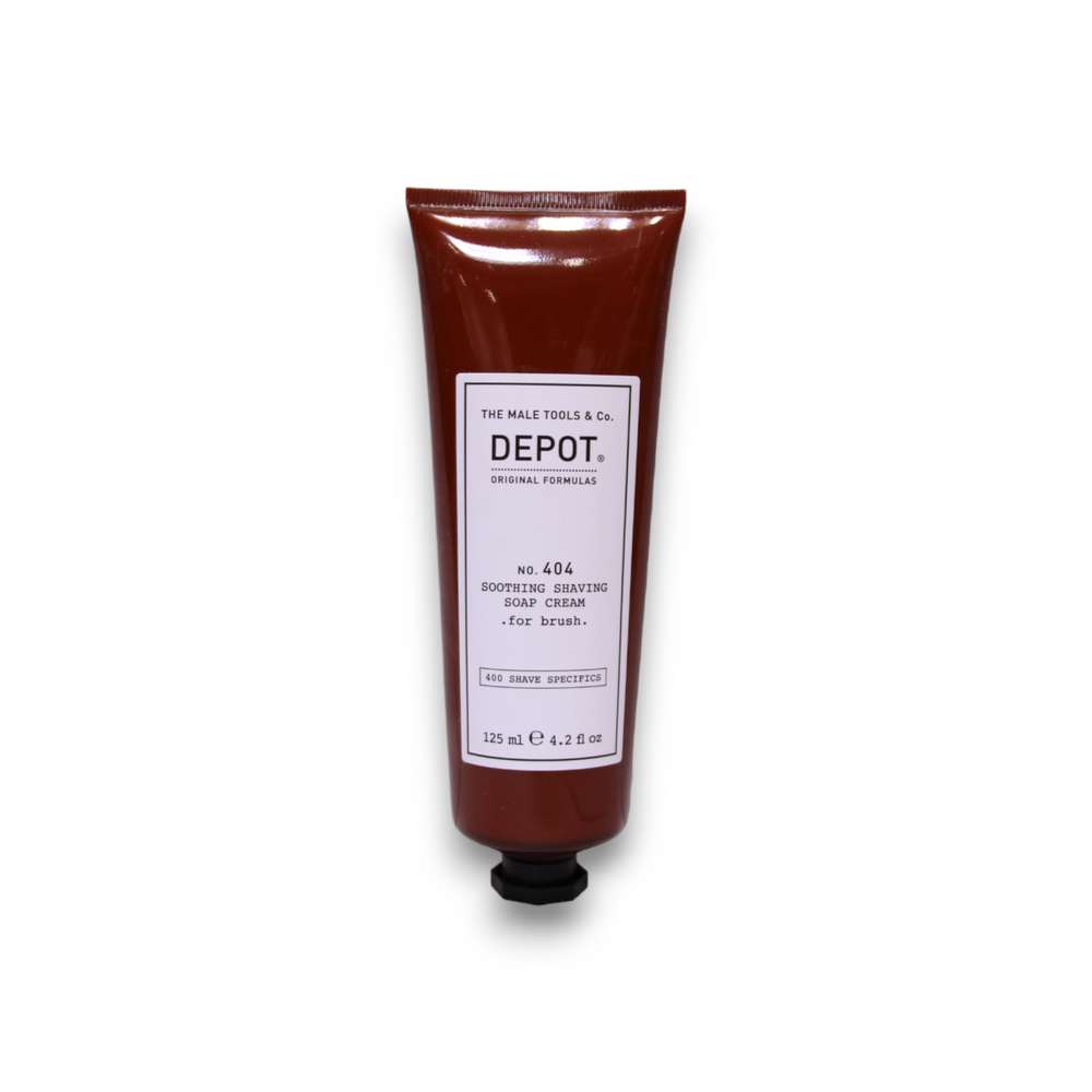 Depot 400 Shave Specifics No. 404 Allantoin Soothing – Shaving Soap Cream for Men, 125 ml