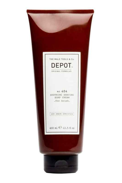 Depot 400 Shave Specifics No. 404 Allantoin Soothing – Shaving Soap Cream for Men, 400 ml