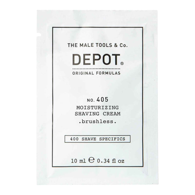 Depot 400 Shave Specifics No. 405 Allantoin Moisturizing – Shaving Cream for Men, 10 ml