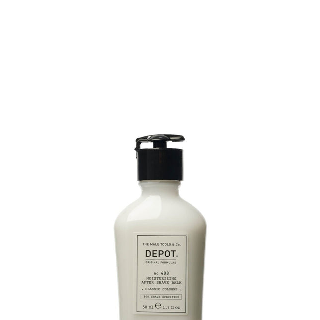 Depot 400 Shave Specifics No. 408 Classic Cologne Moisturizing – Aftershave Balm for Men, 50 ml