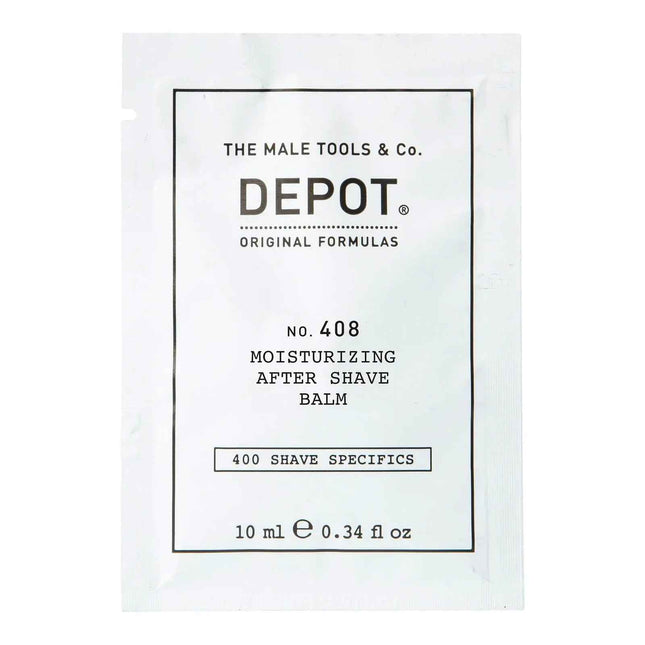 Depot 400 Shave Specifics No. 408 Classic Cologne Moisturizing – Aftershave Balm for Men, 10 ml