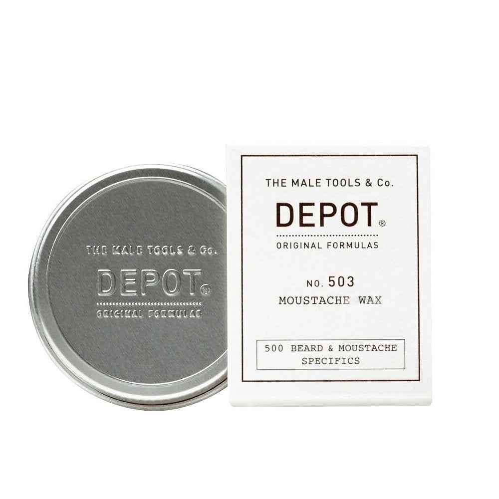 Depot 500 Beard & Mustache Specifics No. 503 Jojoba Oil – Moustache Wax for Men, For Styling, 30 ml