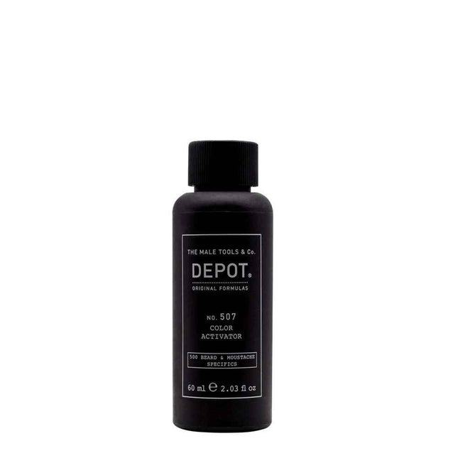 Depot 500 Beard & Mustache Specifics No. 507 – Hair Colour Activator Lotion for Men, 10 vol, 60 ml