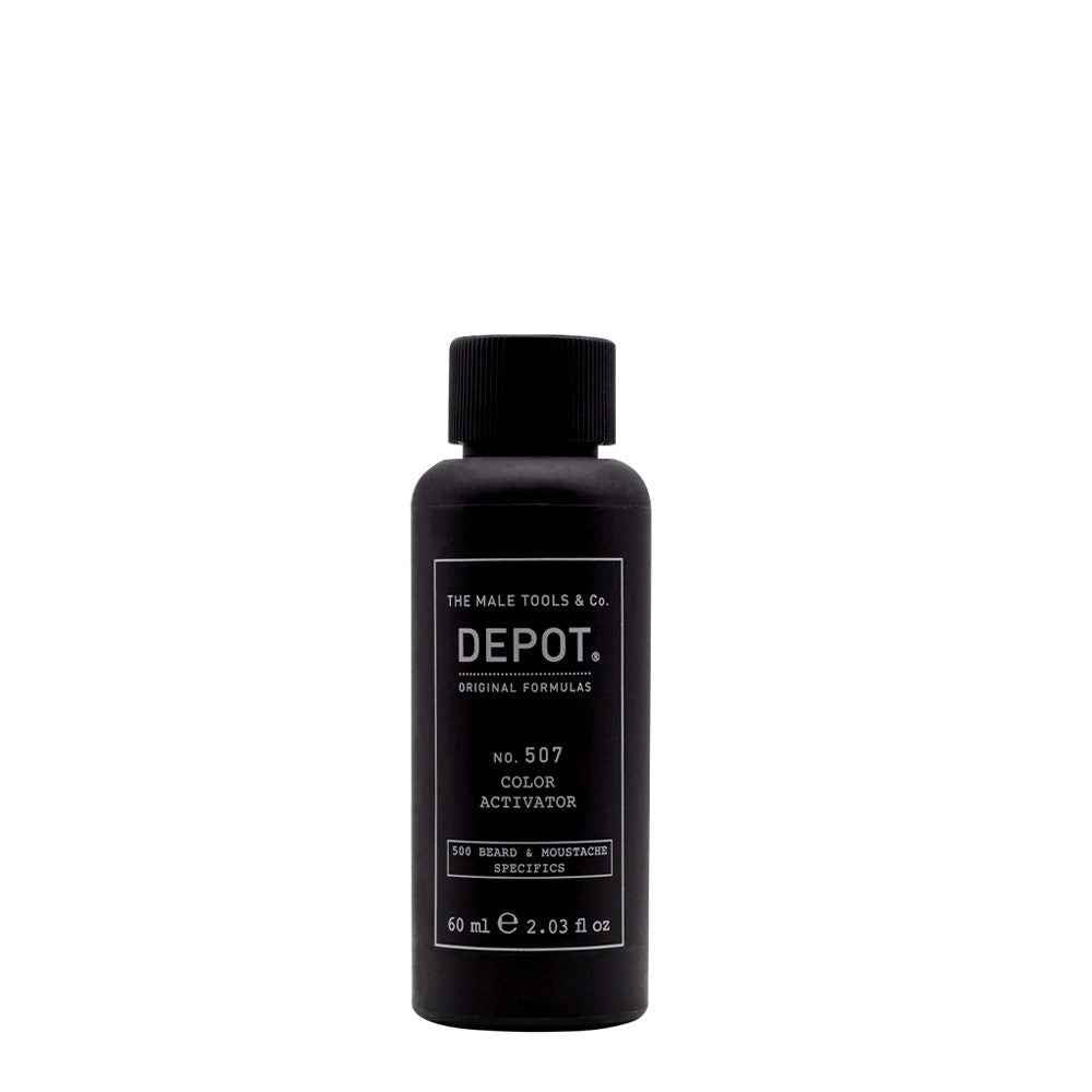 Depot 500 Beard & Mustache Specifics No. 507 – Hair Colour Activator Lotion for Men, 10 vol, 60 ml