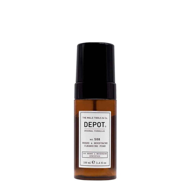 Depot 500 Beard & Mustache Specifics No. 508 – Beard Foam for Men, For Cleansing, 100 ml