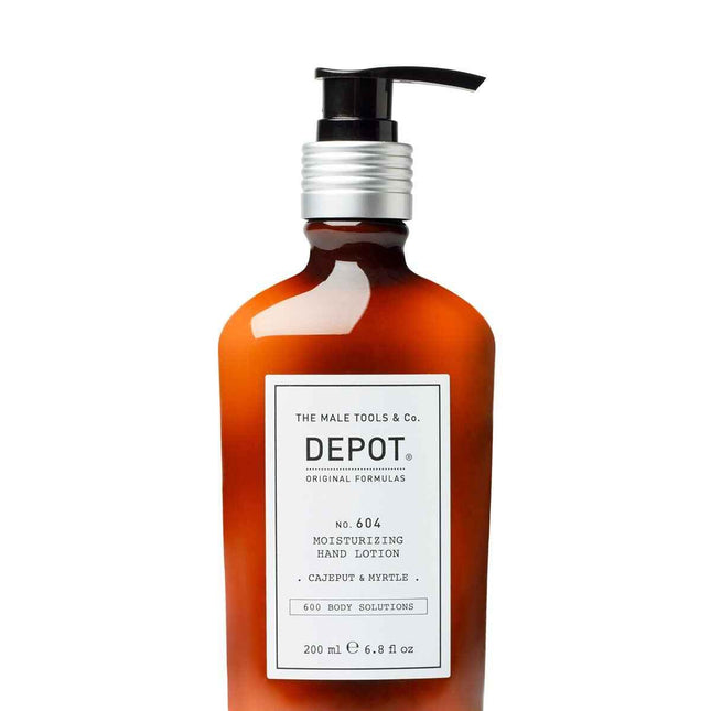 Depot 600 Body Solutions No. 604 Glycerin Moisturizing Day Cajeput & Myrtle – Lotion for Men, For Hands, 200 ml