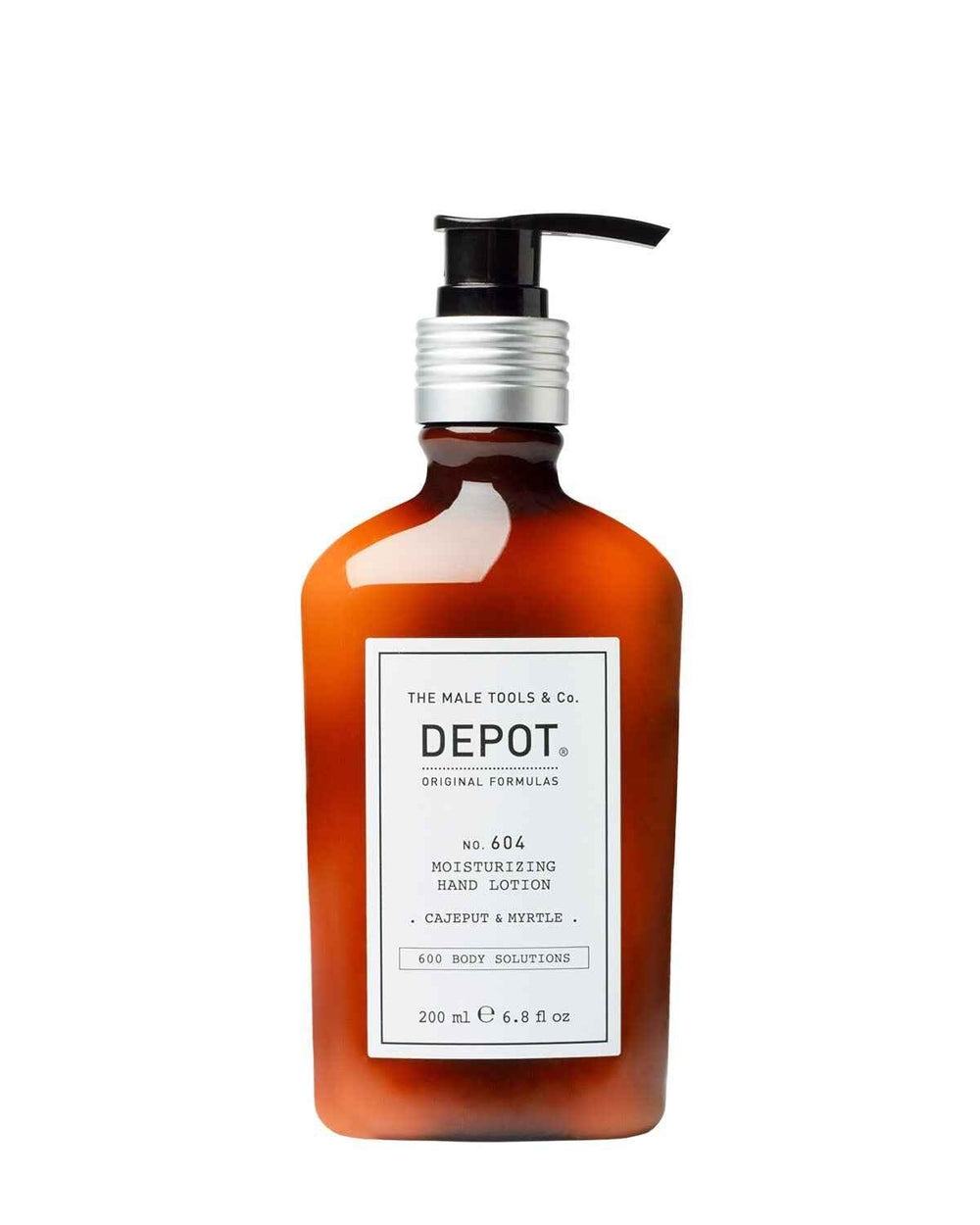 Depot 600 Body Solutions No. 604 Glycerin Moisturizing Day Cajeput & Myrtle – Lotion for Men, For Hands, 200 ml