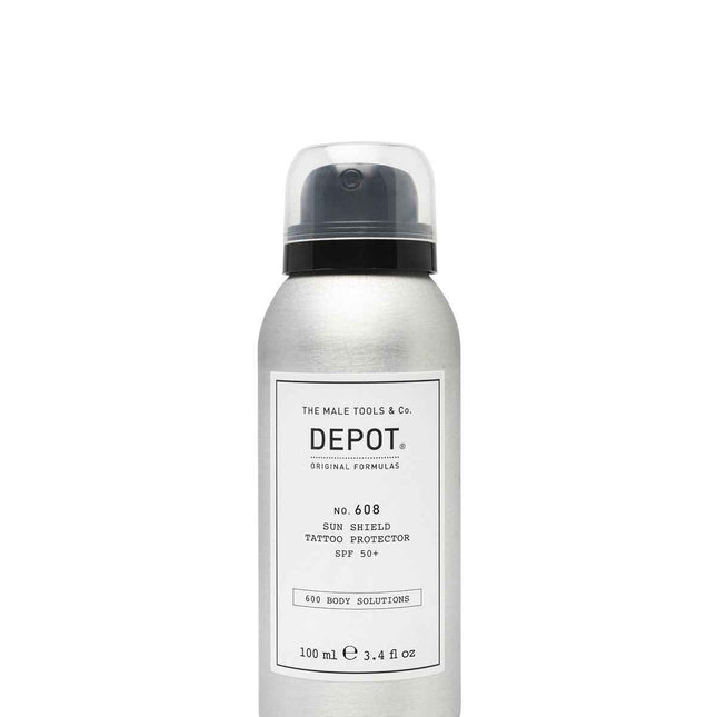 Depot 600 Body Solutions No. 608 Sun Protection – Sunscreen Spray for Men, SPF 50+, 100 ml