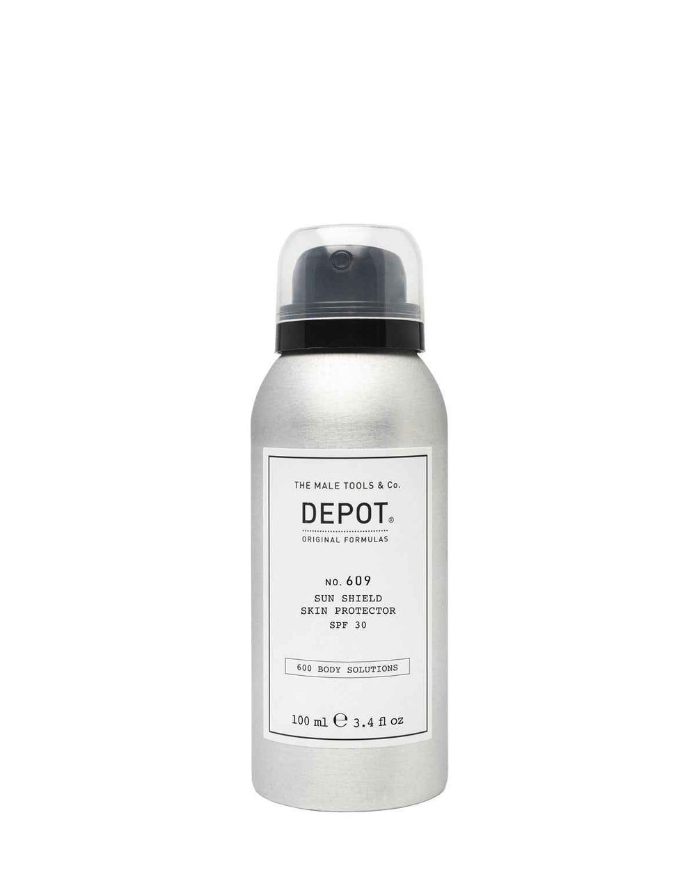 Depot 600 Body Solutions No. 609 Sun Protection – Sunscreen Spray for Men, SPF 30, 100 ml