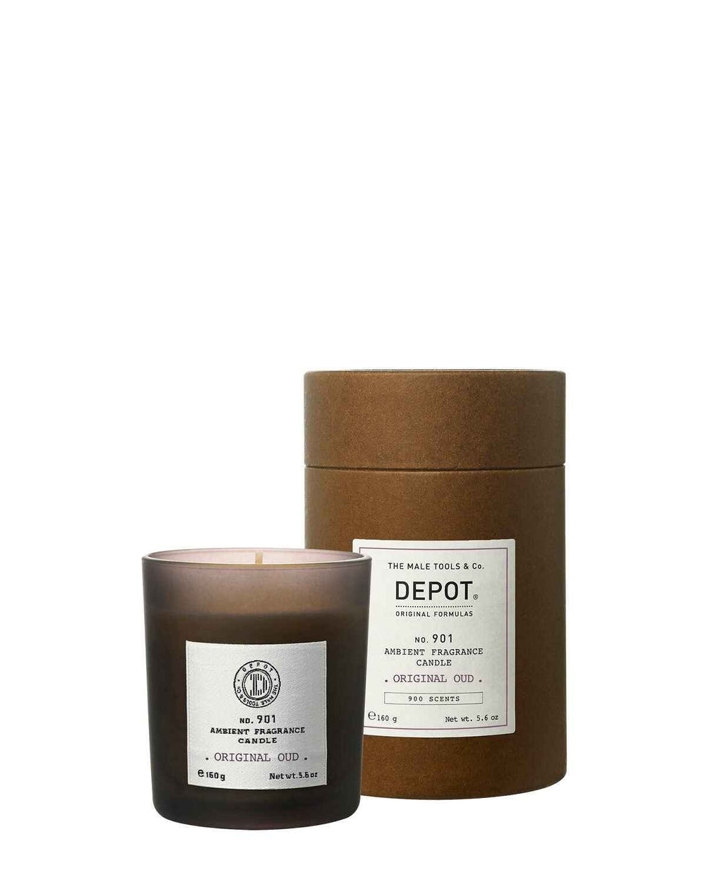 Depot 900 Scents No. 901 Original Oud – Scented Candle for Men, 160 g
