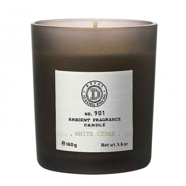 Depot 900 Scents No. 901 White Cedar – Scented Candle for Men, 160 g
