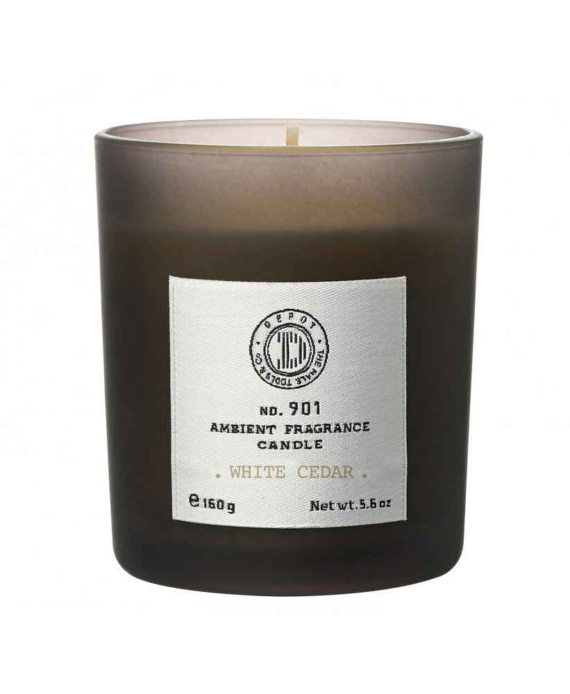 Depot 900 Scents No. 901 White Cedar – Scented Candle for Men, 160 g