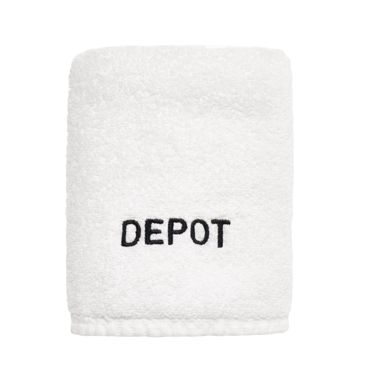 Depot Accessories No. 716 – Salon Textile Towel for Women, White, 40 x 80 cm