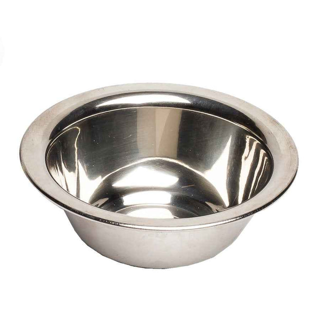 Depot Accessories No. 741 Promotional Steel – Metal Shaving Bowl for Men, Silver