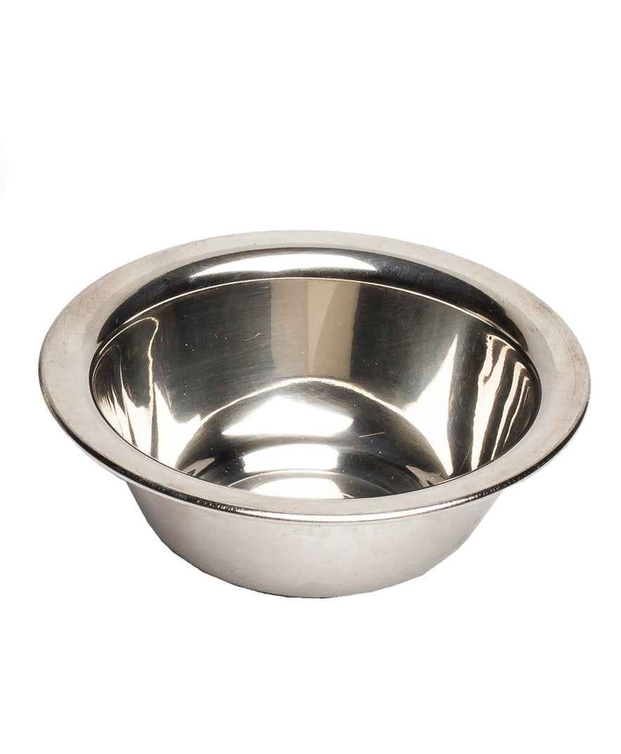 Depot Accessories No. 741 Promotional Steel – Metal Shaving Bowl for Men, Silver
