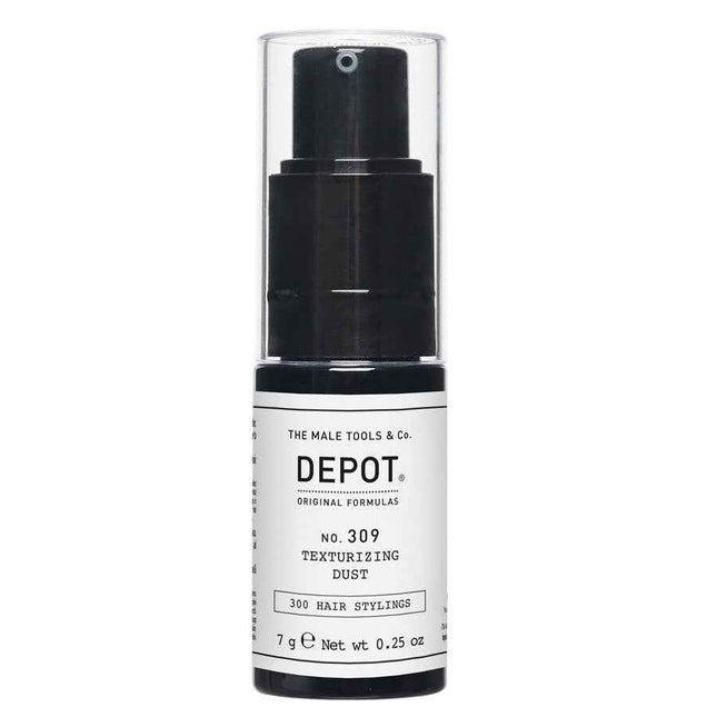 Depot 300 Hair Stylings No. 309 Glycerin – Hair Styling Powder for Men, Texturizing & Volumizing, Soft Hold, 7 g