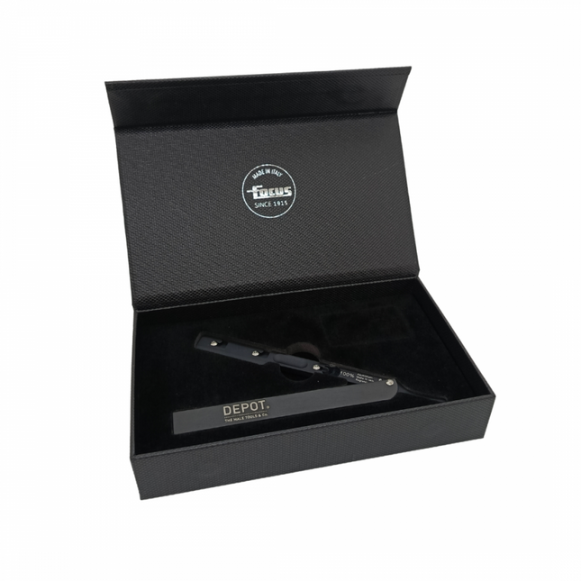 Depot Shaving Razor for Men, 738, Black, 1 Blade