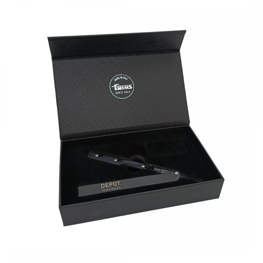 Depot Shaving Razor for Men, 738, Black, 1 Blade