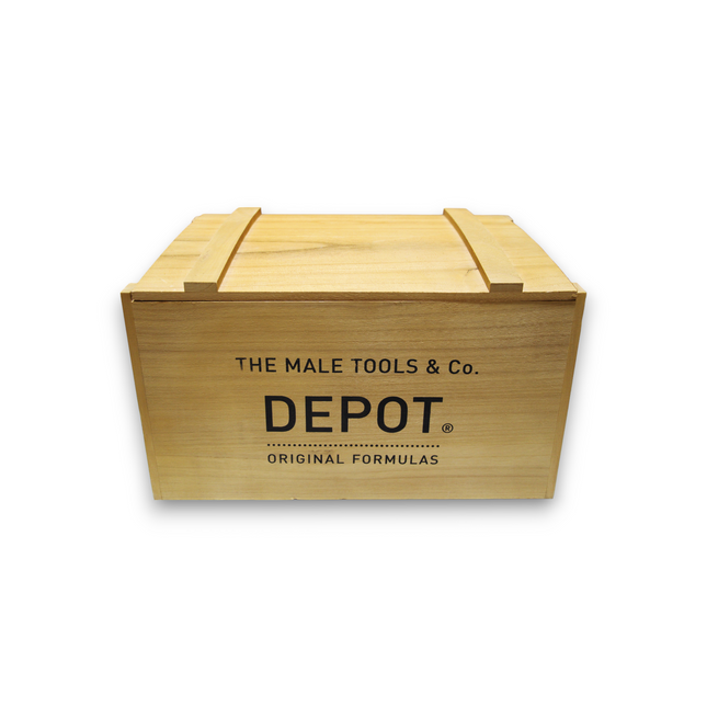 Depot Expo – Empty Wooden Box, Light Brown, 30 x 19 x 16 cm