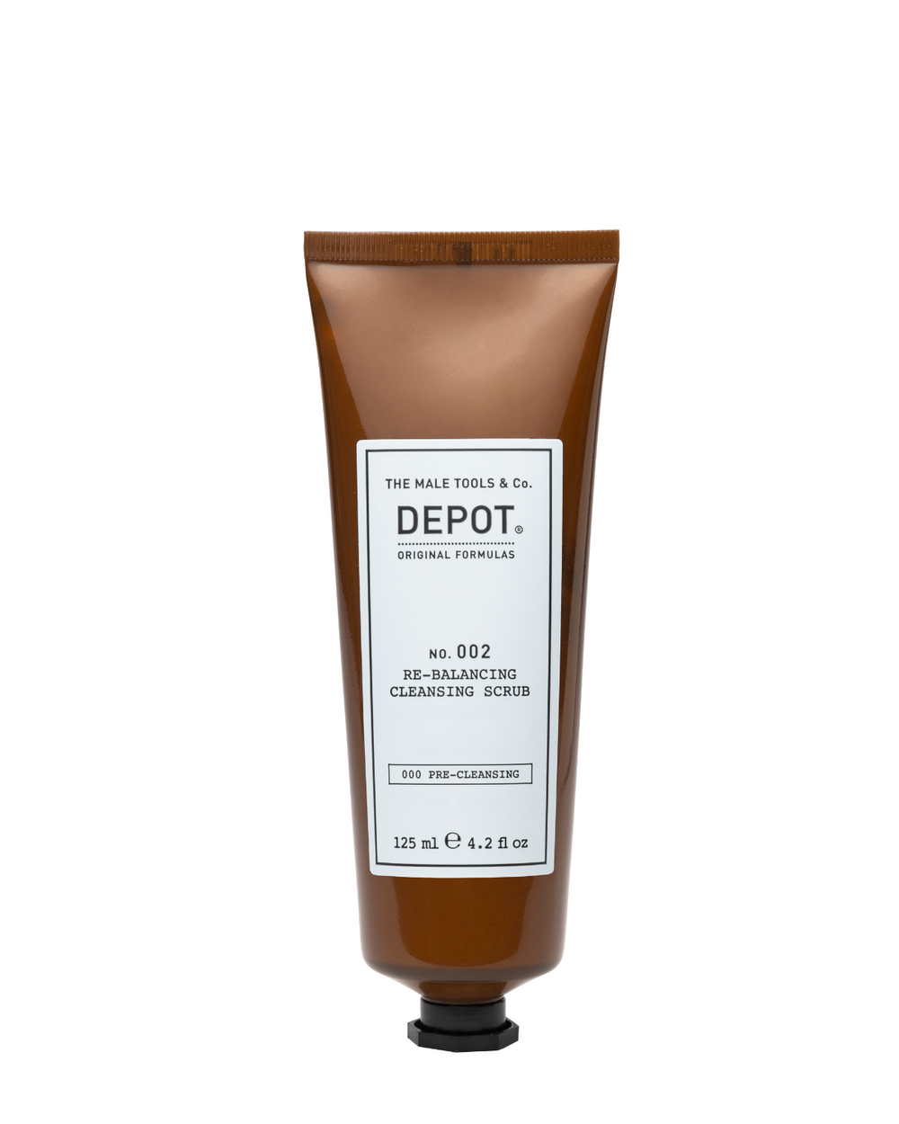 Depot No. 002 Re-Balancing – Scalp Scrub for Men, Exfoliates, 125 ml