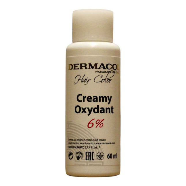 Dermacol Professional Hair Color Bleaching – Hair Oxidant Cream for Women, 6%, 60 ml