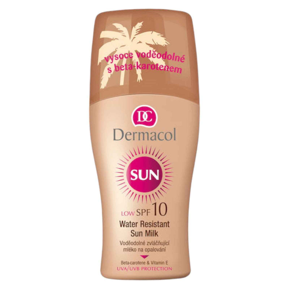 Dermacol Sun Unisex, Water-Resistant, Sunscreen Milk, SPF10, 200 ml Tester