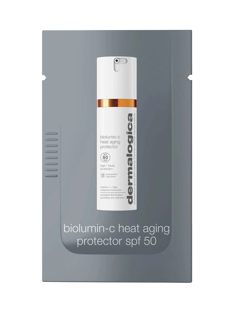 Dermalogica BioLumin-C Heat Aging Protector Anti-Wrinkle Day – Cream for Women, For Face, SPF 50, Sample