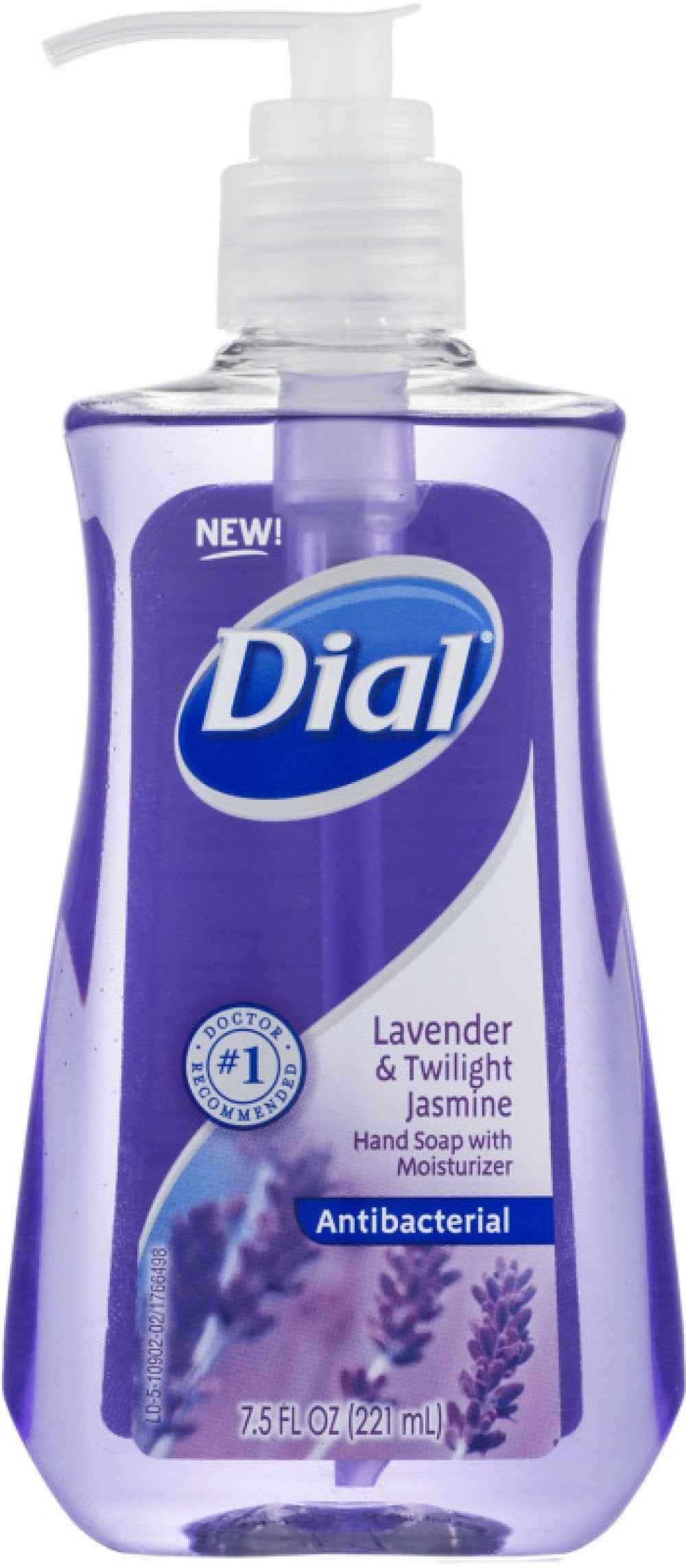 Dial Antibacterial Lavender & Twilight Jasmine – Liquid Soap Unisex, For Hands, 221 ml