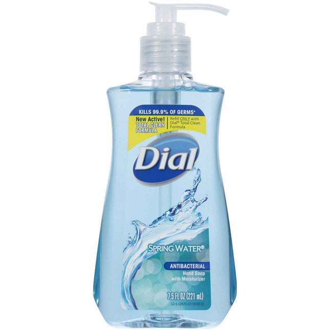Dial Antibacterial Spring Water – Liquid Soap Unisex, For Hands, 221 ml